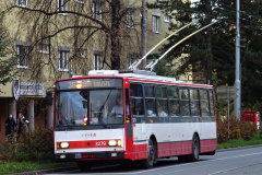 2022 / 11 - Brno, Poslední trolejbusy 14 Tr u DPmB