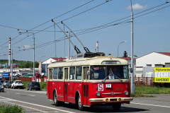 2024 / 05 01 - Brno, výročí 70 let trolejbusové trati do Šlapanic