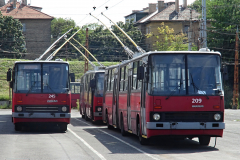 2021 - Budapest, Ikarusy ve městě