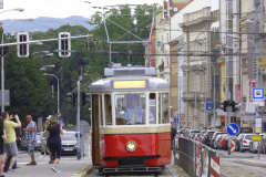 2019 - 08 17 - Brno, 150 let DPmB, Historická zastávka